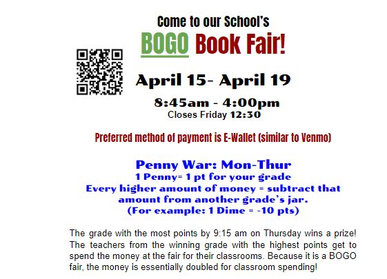 Book fair flyer