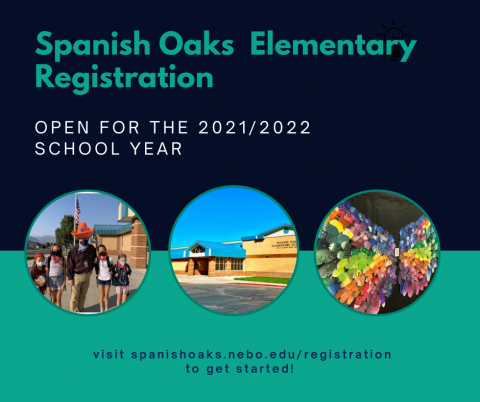 Spanish Oaks Elementary Registration