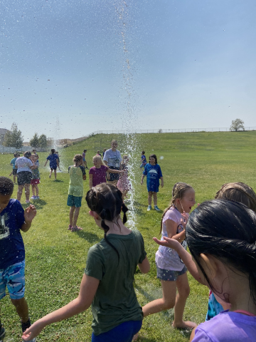 second grade water day