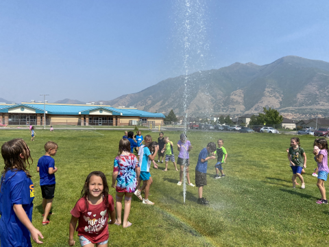 second grade water day
