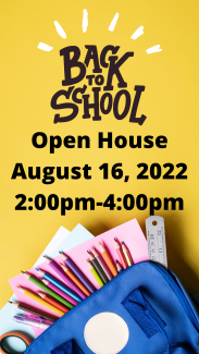 back to school open house